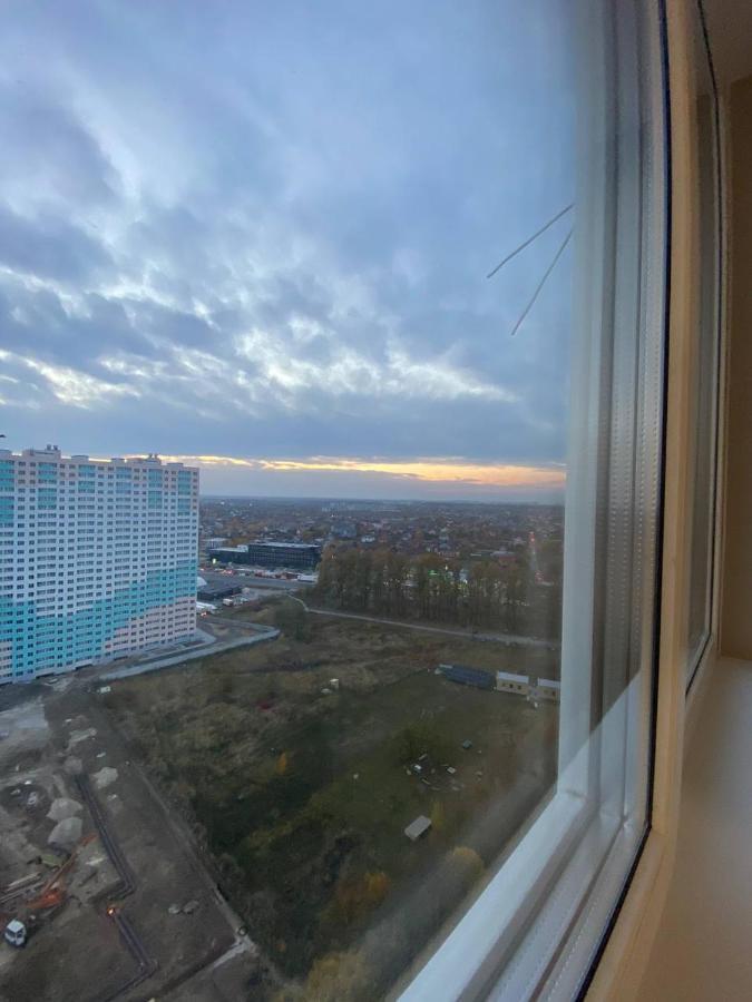 Замечательная Евродвушка Район Теремков 209 Kiew Exterior foto